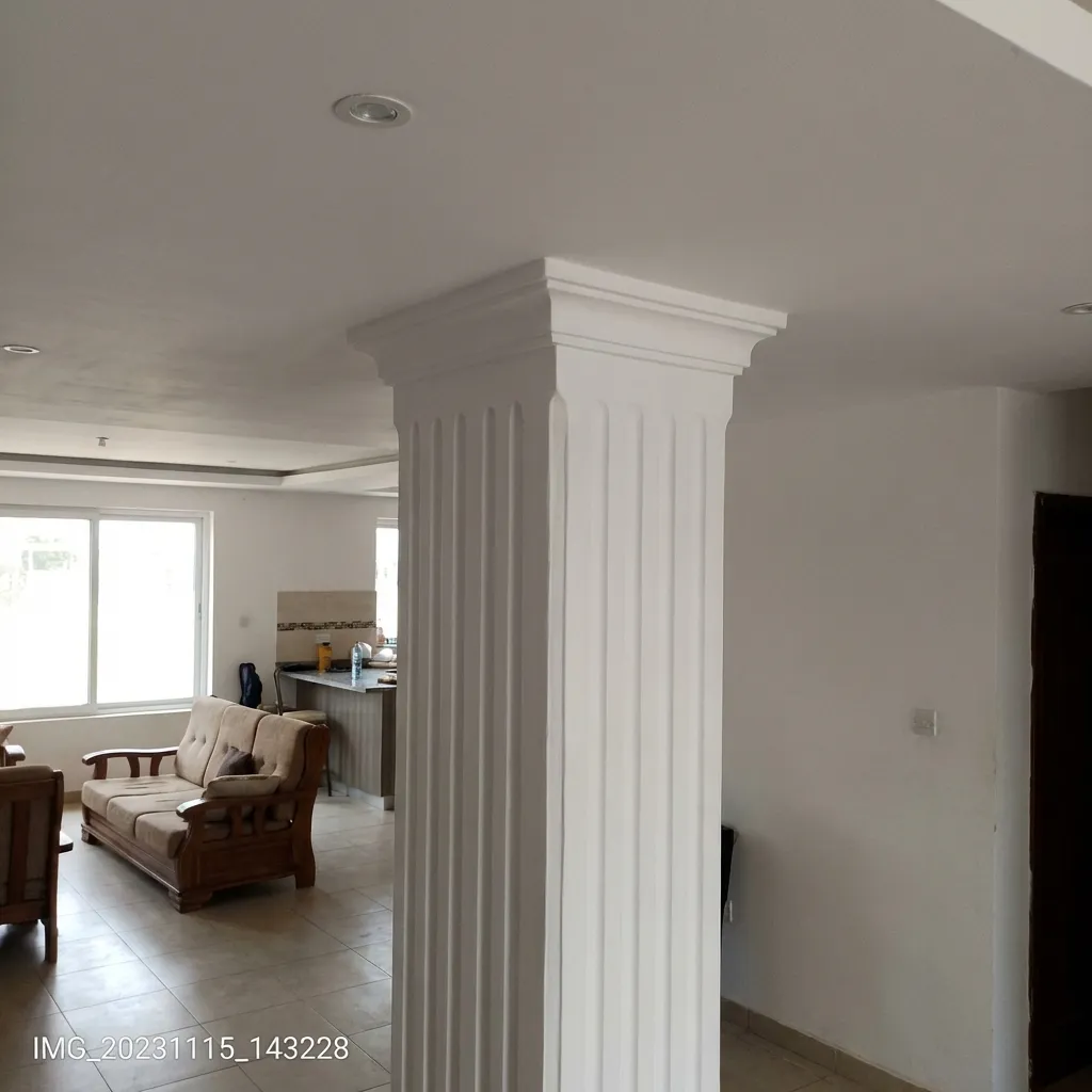 Finished Decorative POP Pillar