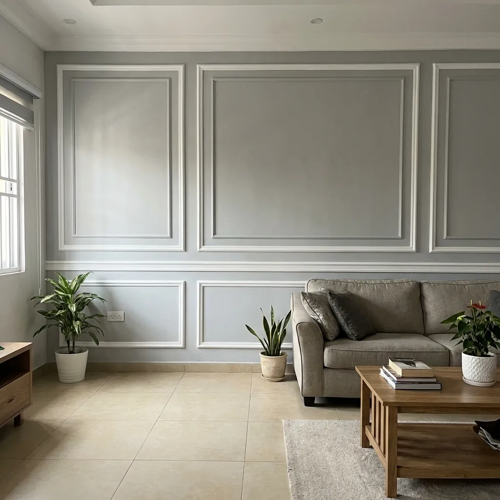 Classic Wall Paneling Finish