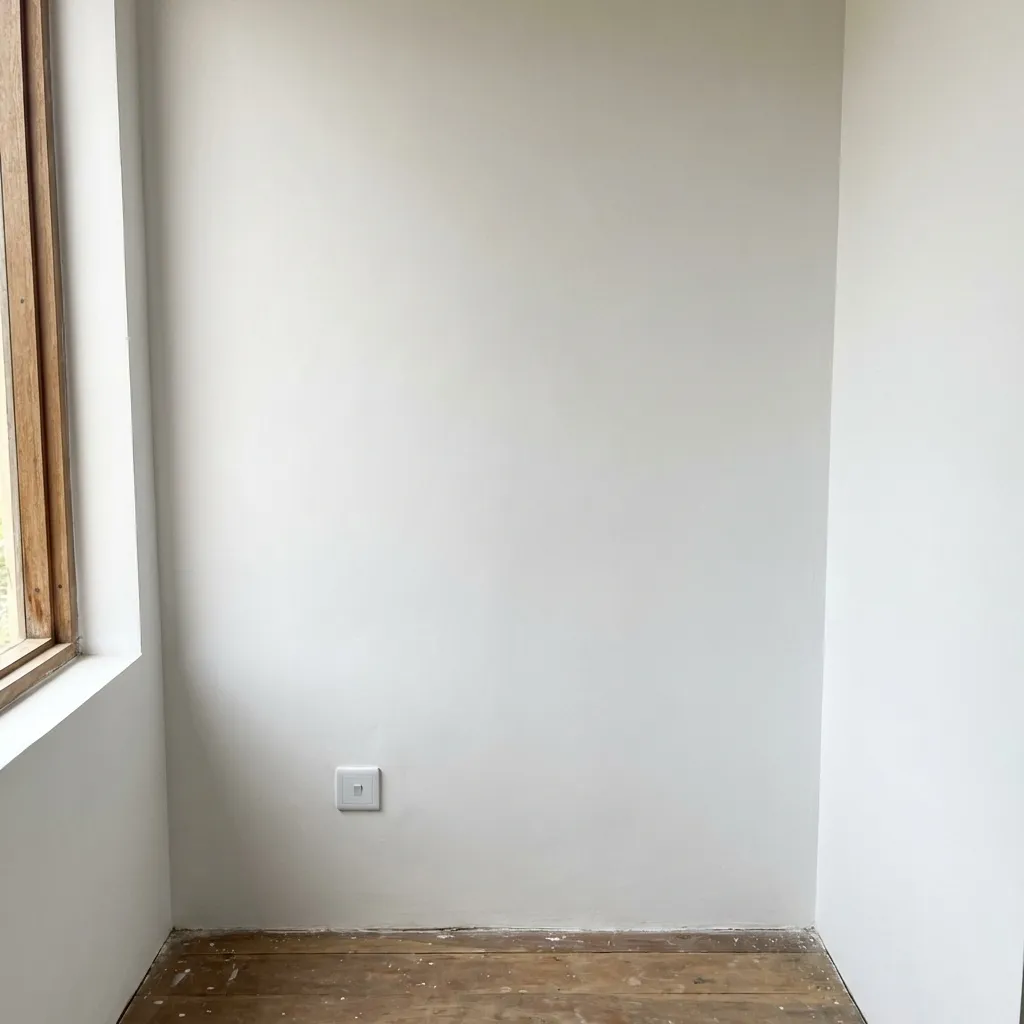 Finished Neat Wall Skimming